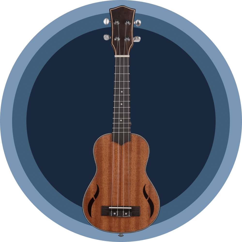 MeloJoy Ukulele – Mahogany Uke Set with Tuner & Bag