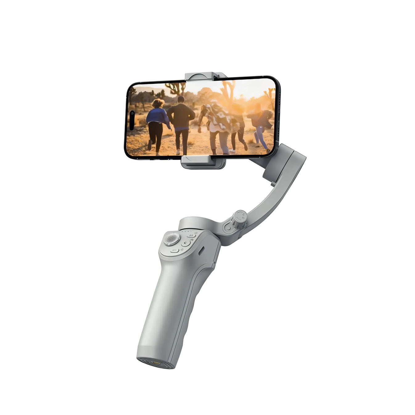 ZenAxis Pro 3-Axis Gimbal – Smart Stabilizer with AI Tracking