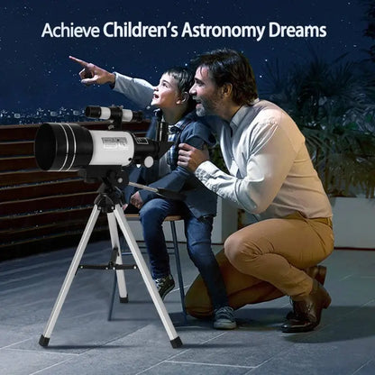 StellarView Pro – 150X HD Astronomical Telescope with Tripod