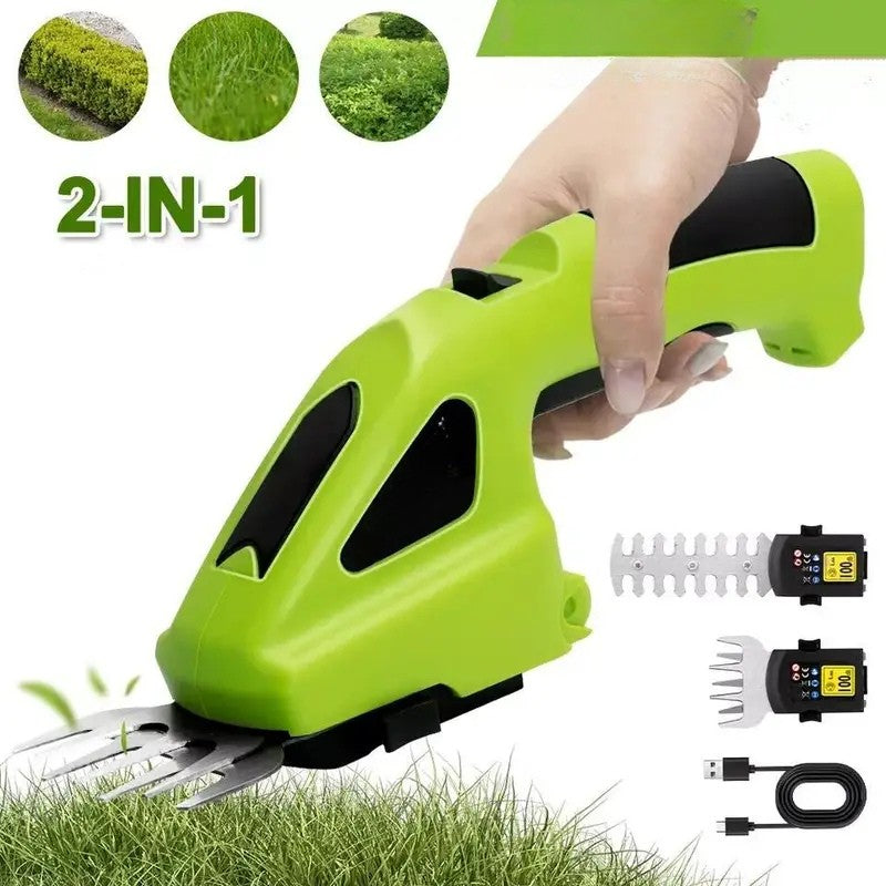 HedgeCrafter Cordless Hedge & Grass Trimmer