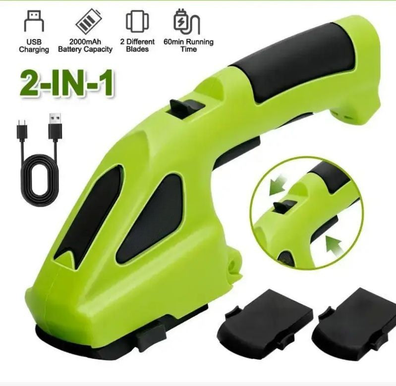 HedgeCrafter Cordless Hedge & Grass Trimmer