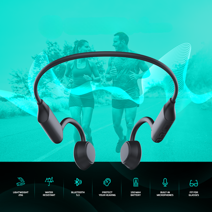 SonicEdge AirFlow Bone Conduction Headphones