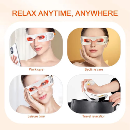Lumévera EyeRevive – Red Light Therapy Eye Massager for Dark Circles & Puffiness