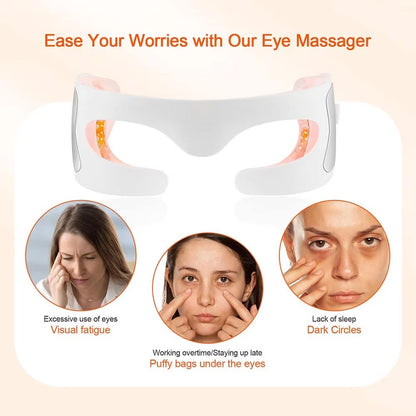 Lumévera EyeRevive – Red Light Therapy Eye Massager for Dark Circles & Puffiness