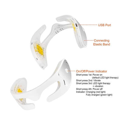 Lumévera EyeRevive – Red Light Therapy Eye Massager for Dark Circles & Puffiness