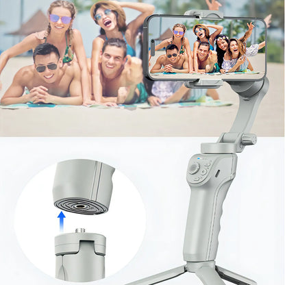 ZenAxis Pro 3-Axis Gimbal – Smart Stabilizer with AI Tracking