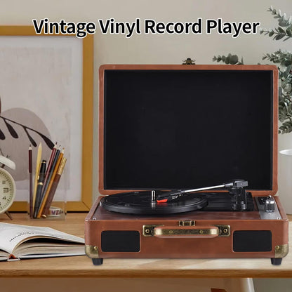 NovaTune Bluetooth Vinyl Record Player