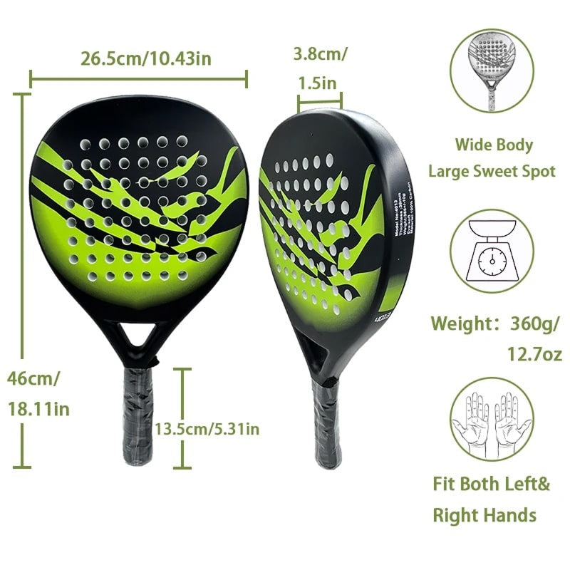 RaxaTenn EliteStrike Carbon Padel Racket