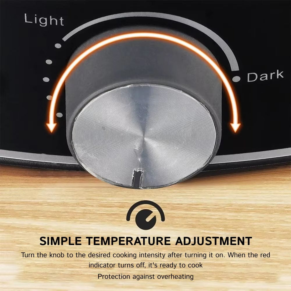 GlideCrêpe Pro – Premium Non-Stick Electric Crepe Maker