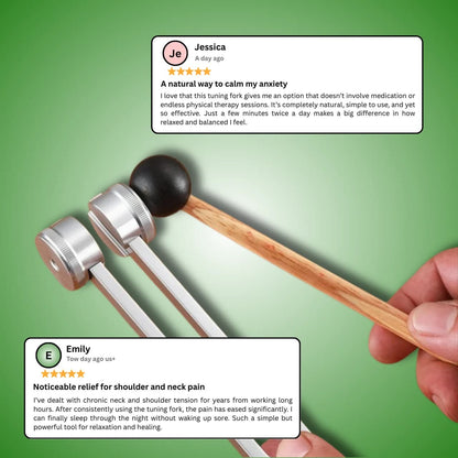 VitaTone Sound Therapy Tuning Fork Set