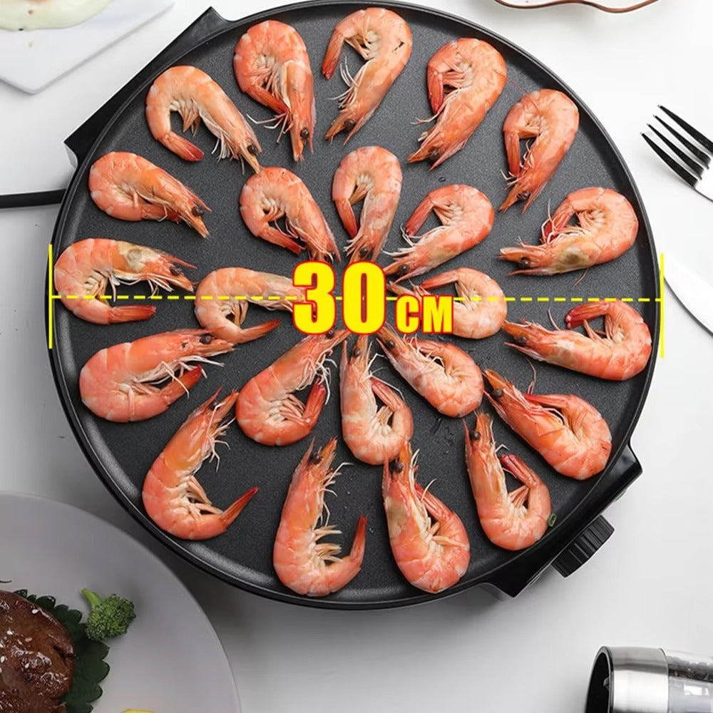 GlideCrêpe Pro – Premium Non-Stick Electric Crepe Maker