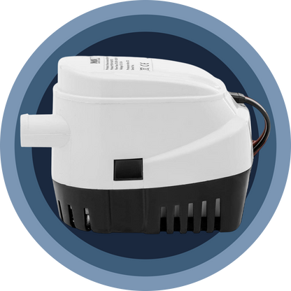 TideMaster Bilge Pump – 750 GPH AutoFlow Smart Detection