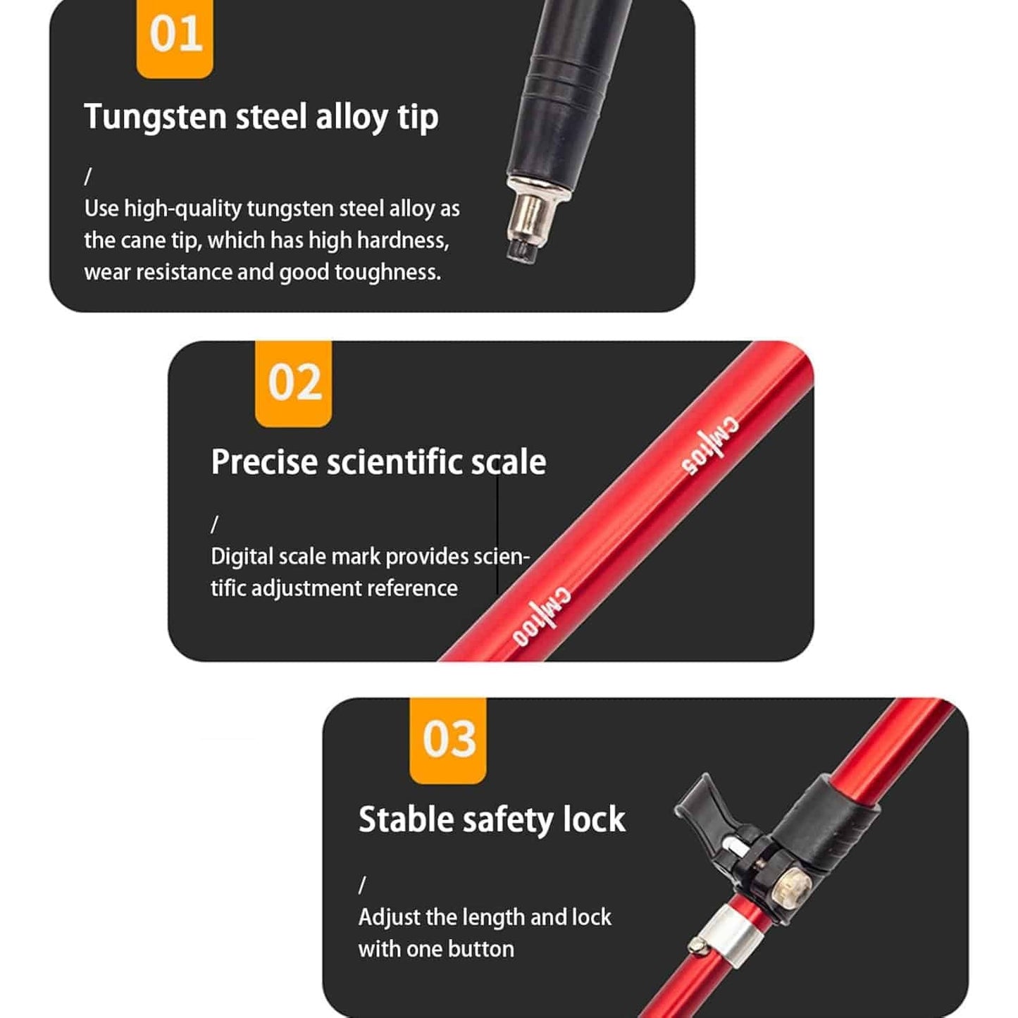 AeroTrek Compact Hiking Poles – Durable, Foldable & Adventure-Ready