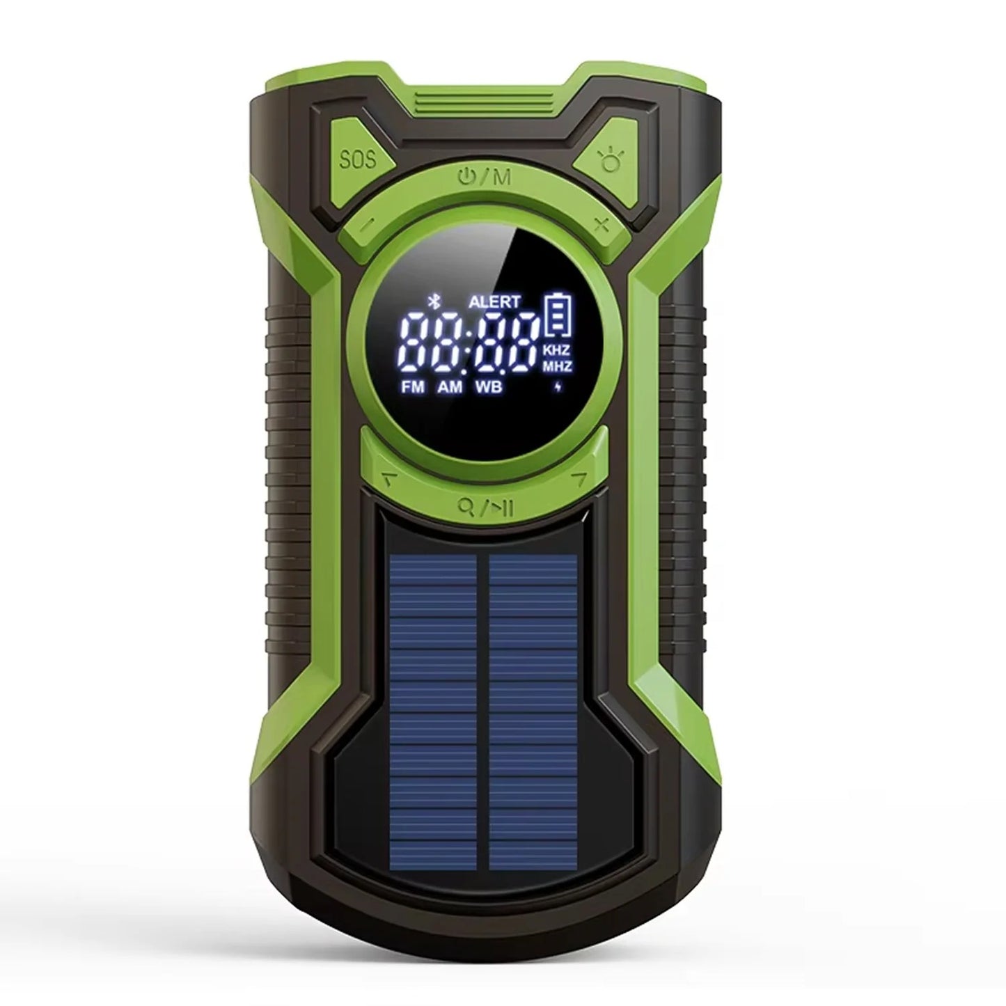SafeWave Emergency Radio – Solar & Hand Crank Power Bank
