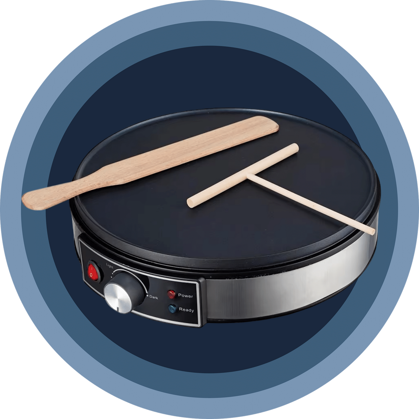 GlideCrêpe Pro – Premium Non-Stick Electric Crepe Maker