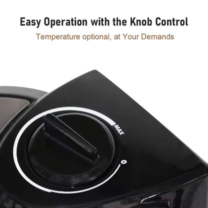 Crispella Heart Waffle Maker – 1000W Stainless Steel