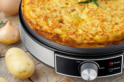 GlideCrêpe Pro – Premium Non-Stick Electric Crepe Maker