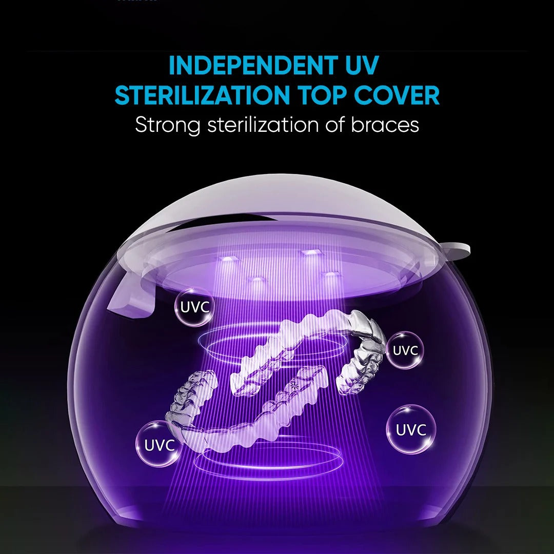 SmileEdge UV-Sonic Retainer & Denture Cleaner