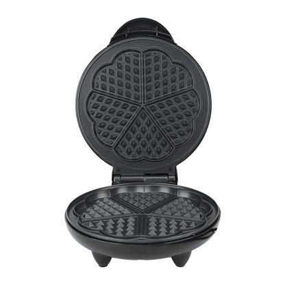 Crispella Heart Waffle Maker – 1000W Stainless Steel