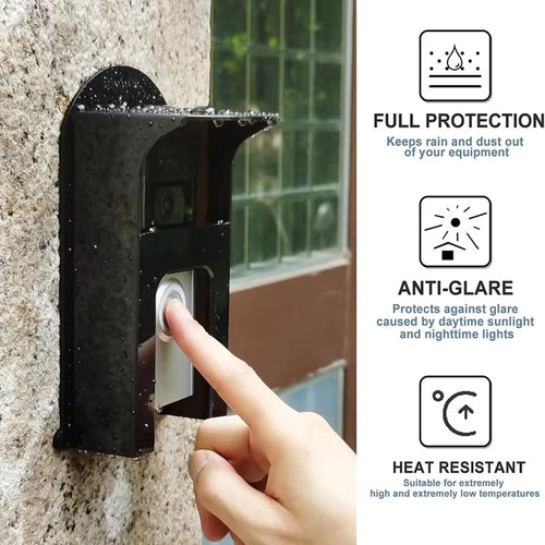 SecureShield Anti Glair Doorbell Mount